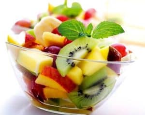 Fruit Salad with Honey and Poppy Seeds