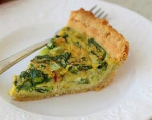Paleo Veggie Quiche Lorraine