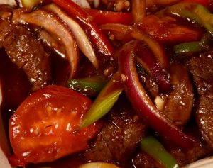 Local Style Chopped Steak w/ Yucca Bites