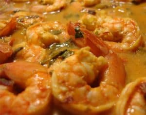 Lilikoi Glazed Walnut Shrimp