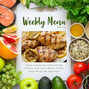 MENU 4 AINA MEALS HAWAII