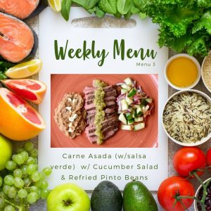 MENU 3 AINA MEALS HAWAII