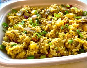 Thai Chicken Curry Pineapple Fried Rice