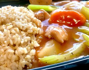 Chicken Stew with Brown Rice
